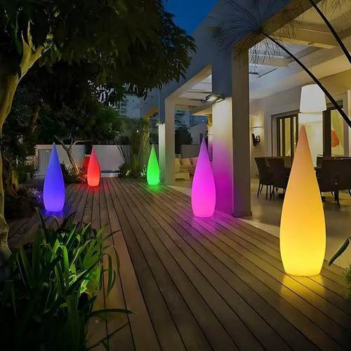 le发光水坪户滴灯HH-SDD-1外防水草灯d别墅庭院露营装饰氛围灯营