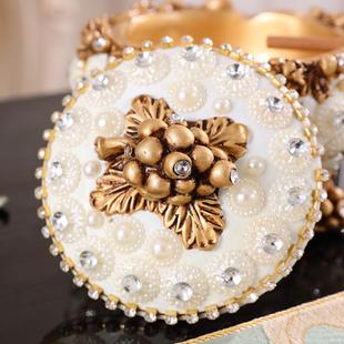 欧摆式盖烟灰缸男带个性创意吧时尚奢华装饰品无品牌/大号酒茶几