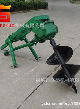 挖坑机木绿化树杆种植挖坑机CSV拖拉机带挖穴挖机电线坑机价格