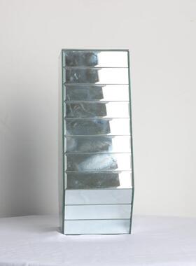 关水钻花饰瓶摆件客厅插花镜干花水钻花瓶创意家居装饰品玄装饰花