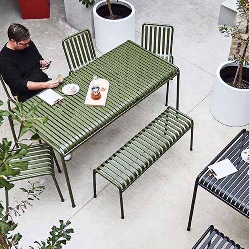 外铁艺桌桌DTG椅休闲庭套件户室外桌现代简约露台茶桌阳台餐椅院