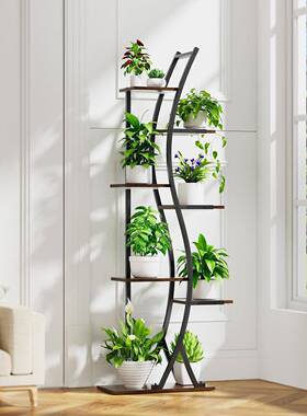 架室内yaaa020绿客花厅公司装饰花盆架子花多肉鲜花植盆架多层