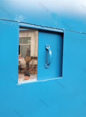 矿用避难硐T86FFH室爆门防火栅栏密两用无压风井门下抗冲隔击波闭