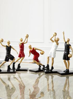 A6L代简约现轻奢篮球F76T5HJH摆家居柜电视酒柜件办公室书房卧室