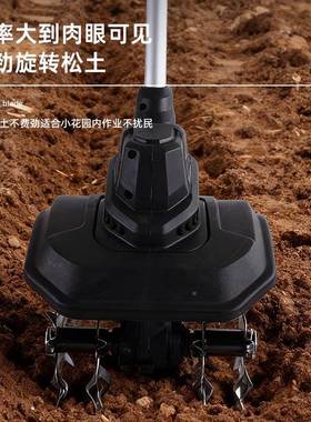 PDG新款大电率微耕机松土机农用翻土小型家用动锄头挖功土旋耕机
