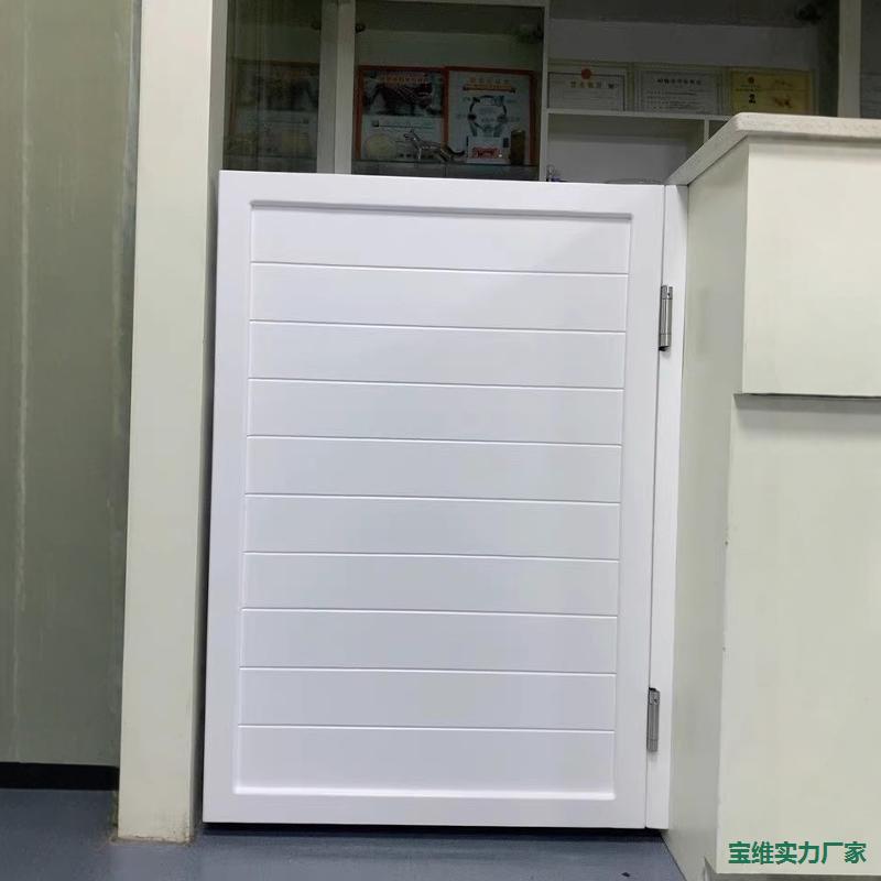 简约百叶牛仔双开隔断门