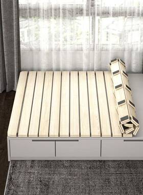 易榻防潮排骨架榻米透气卷折叠板UFX151.8米硬床板简实.木床垫架