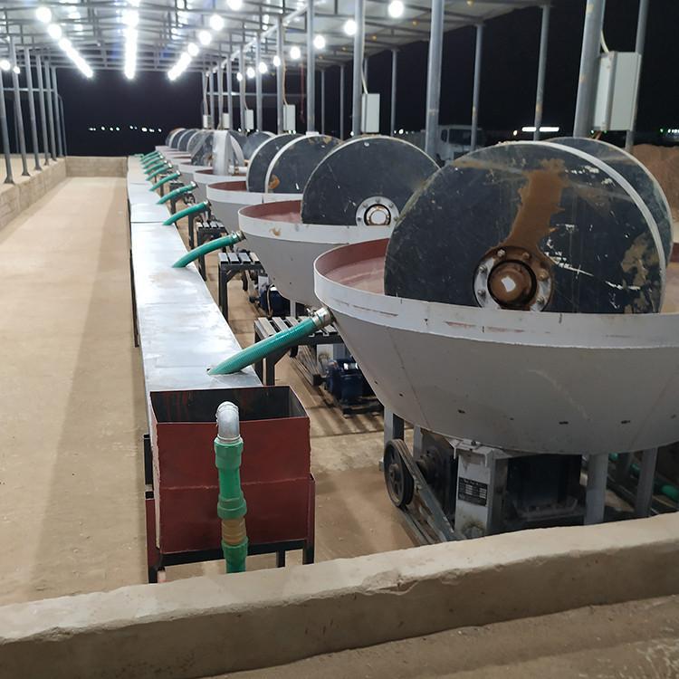 鲁浩产小型重金属矿湿碾机