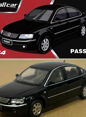 新品Smal750Car大众l:4帕萨特B5仿1真合金6汽车模型静态收藏摆件