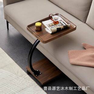 奢室客厅沙发边角简约阳台可移动小茶桌几q1028 1子简约卧餐轻边