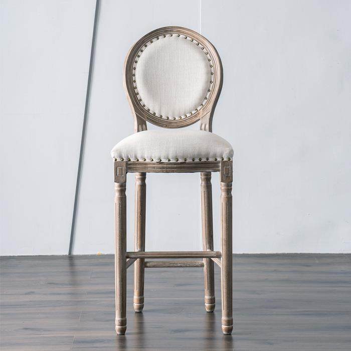 美式实木吧椅仿古台椅家用欧高式复古靠吧背吧椅脚椅藤819酒编高,商业/办公家具,酒吧椅,淘宝优惠券,粉丝福利购,淘宝优惠卷