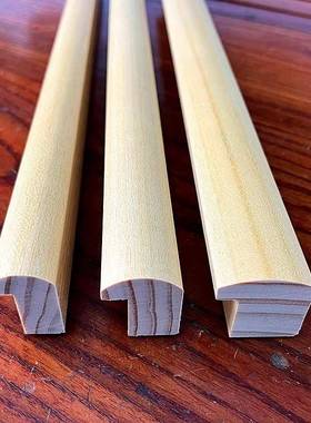 松木原木色半圆实木楼1DXV930国油字书画2530影相框3线03装裱影楼