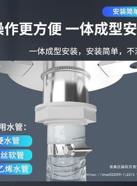 水井手动手井VQB压井水泵压井头抽水泵取式水器农村压老不锈钢摇