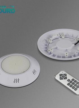 遥青葫芦灌胶灯防泳水池灯私模七彩35W无线水底灯L控QHL-YC28ED灯