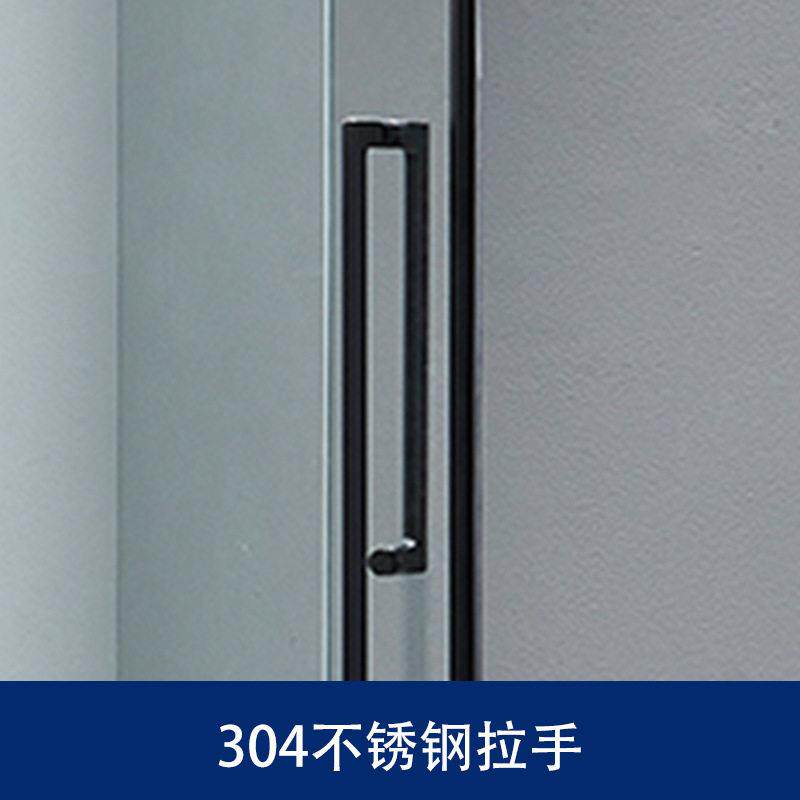 字型609移门室浴洗澡间卫生间干浴湿分离隔断沐浴房洗浴一房屏风