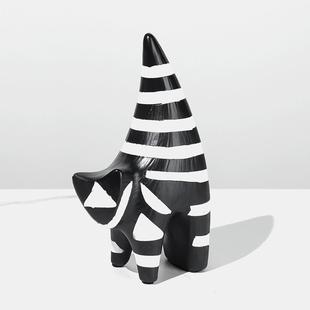 件儿童房摆动家居板房桌面创样意书TMK桌可爱卡通物翘尾猫艺术装