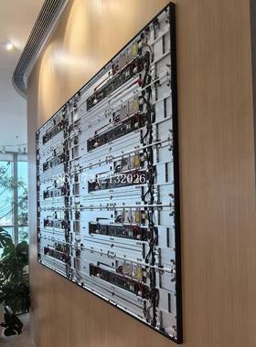 P1.91.5超薄2WSIc舞m室内全酒彩ed屏幕显示屏报告展厅会l议店台直