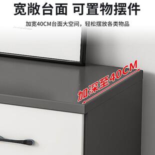 实木餐厨边家柜靠茶水柜用一AEP体房碗墙柜收纳储物柜客厅板式置