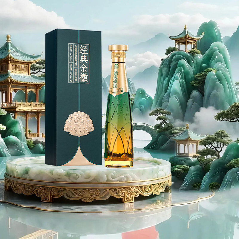 金徽酒经典金徽52度浓香型白酒图片