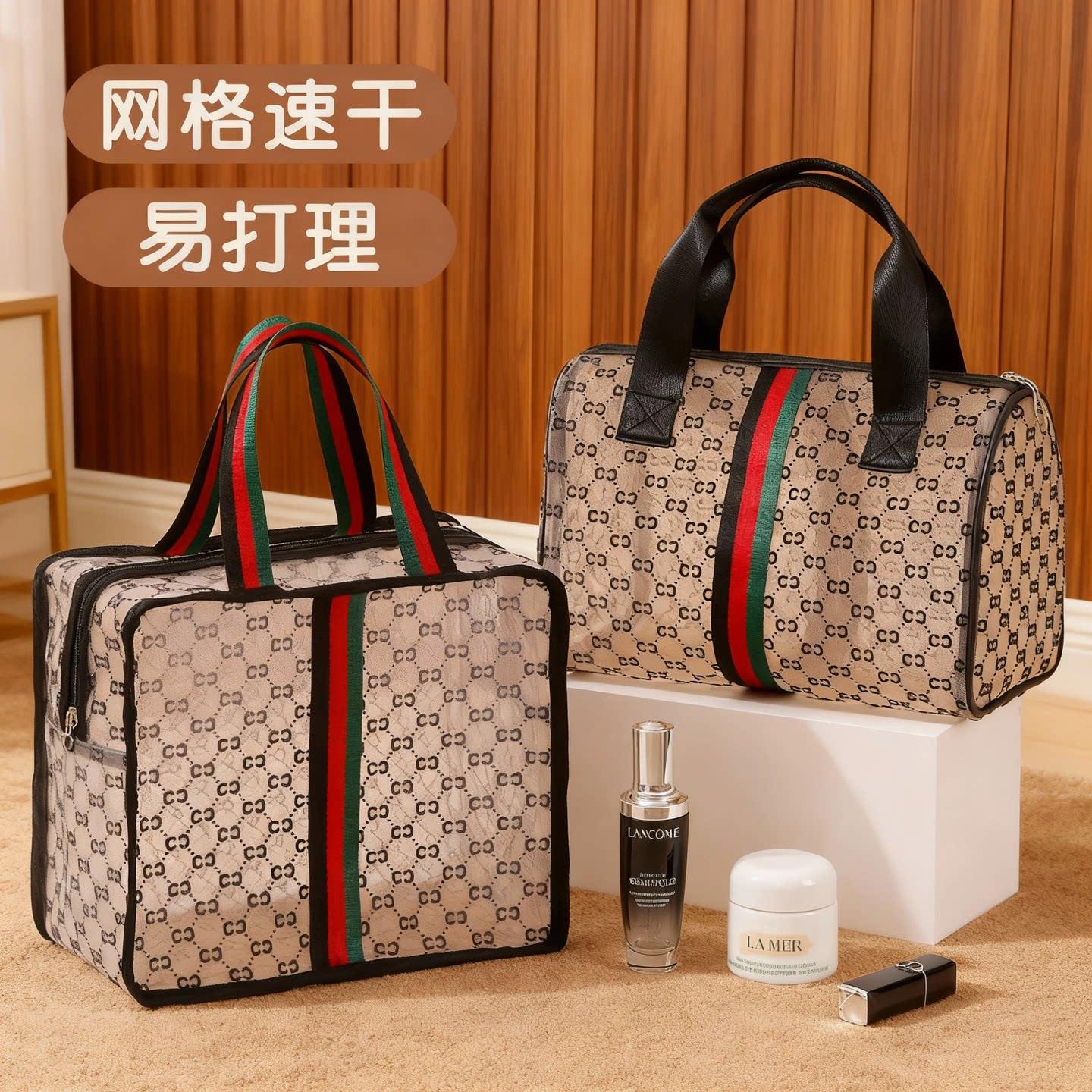 化妆包女2026新款可携式大容量双层分区收纳包袋高端旅行防水洗漱