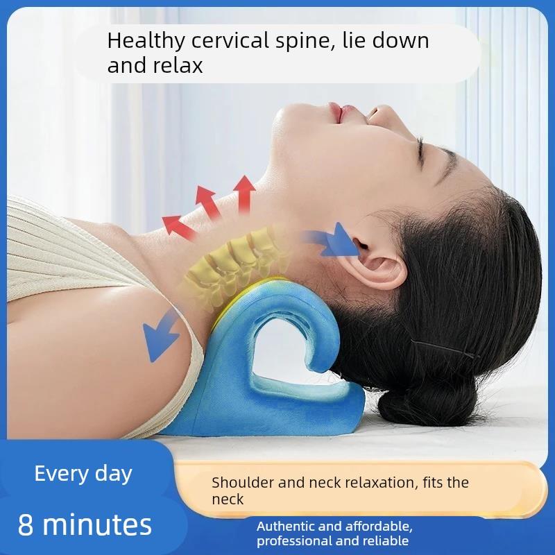 甄选升级加强版按摩枕家用舒缓颈压力支撑指压枕SS