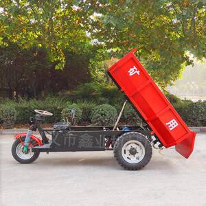 轮销XY-72郑州动翻斗车混凝土工地翻斗车2电-3直吨三电动自卸车