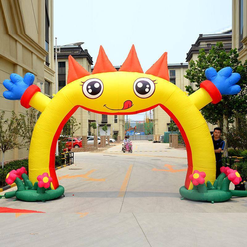 卡装通拱幼儿园游乐园宝宝满月50068花门朵儿童彩虹门新款节日扮