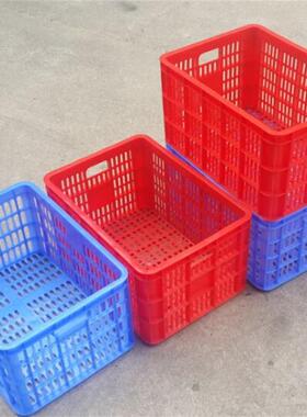 深塑料周箩仓储圳运输配送箱830*635*转43长0注塑方OBC形货架超市