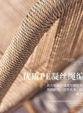 秋千户外庭院室外摇椅秋千椅休闲床外双室人内网DNU红阳吊台秋千