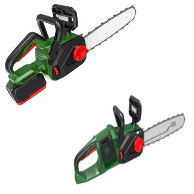 1链6寸锂大型充电手式电锯家用伐木锯62060电锯大功率锯树机提双