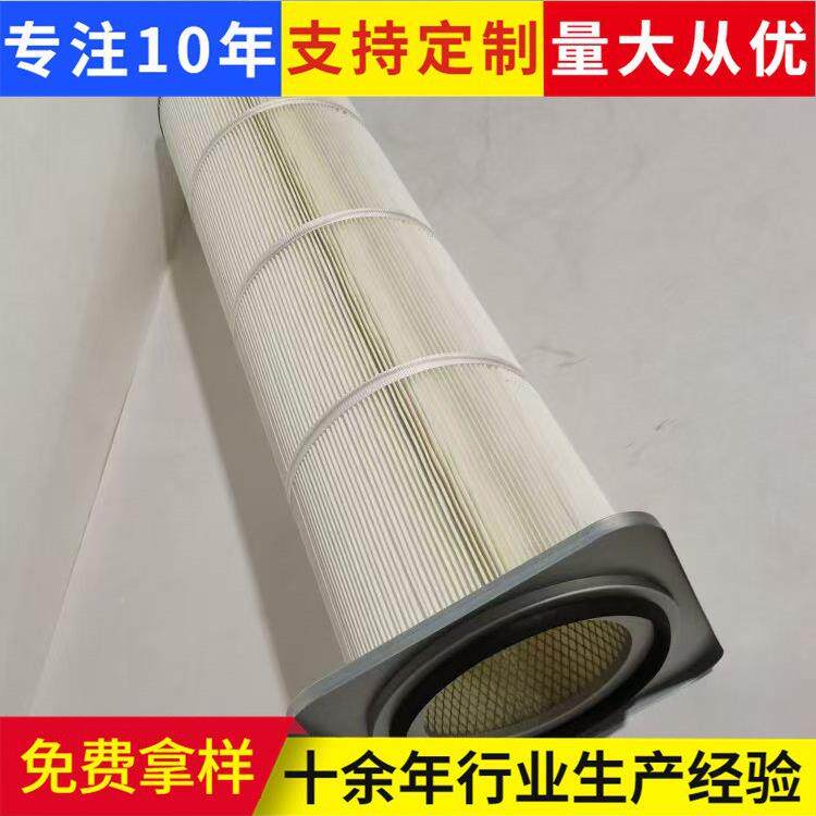 工业除滤芯尘工业IJK用滤聚酯纤维纺布筒器圆形除尘无滤芯过滤器