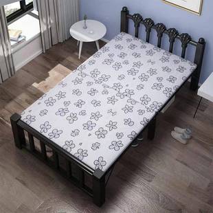 叠TMB床单人家简易用办公室折午睡宿舍午休小床出租屋成床人铁床