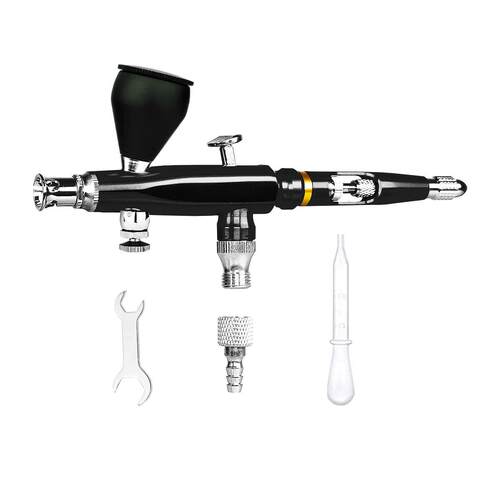 M180喷笔上色彩车喷绘漆笔美工模型术喷绘笔口M180-红径0.3-0美.