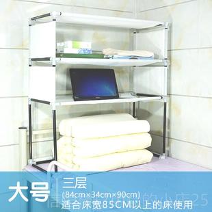 高档宿舍床上架收纳柜衣柜学生纳架寝室女柜上铺架子子置物收床头