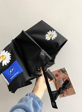 高档藤原用浩paring联名权志龙小雏菊gd晴雨两潮复古k森系男遮雨