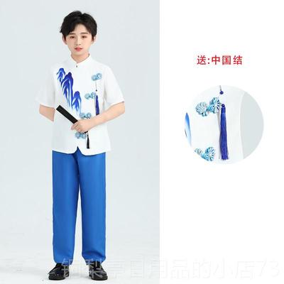 正品儿服礼童大合唱演出服中小学赛生爱国表演团古筝万疆舞蹈红歌