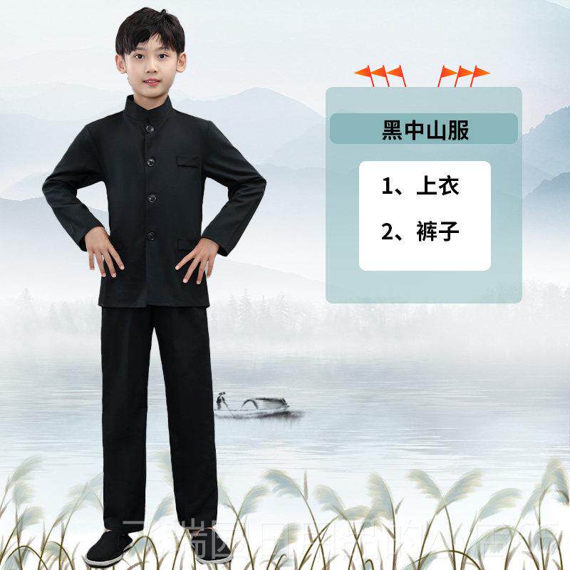 正品李大钊演出服民国长袍课本剧十国年前的回忆服装军警属下察六