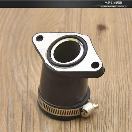 摩托车YBR125天剑125 天戟 天骐摩托车化油器接头接口欧一 欧二