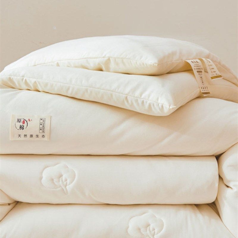 2025新款全棉棉花被A类面料四季通用空调被芯蓬松柔软透气宿舍用,床上用品,棉花被,淘宝优惠券,粉丝福利购,淘宝优惠卷