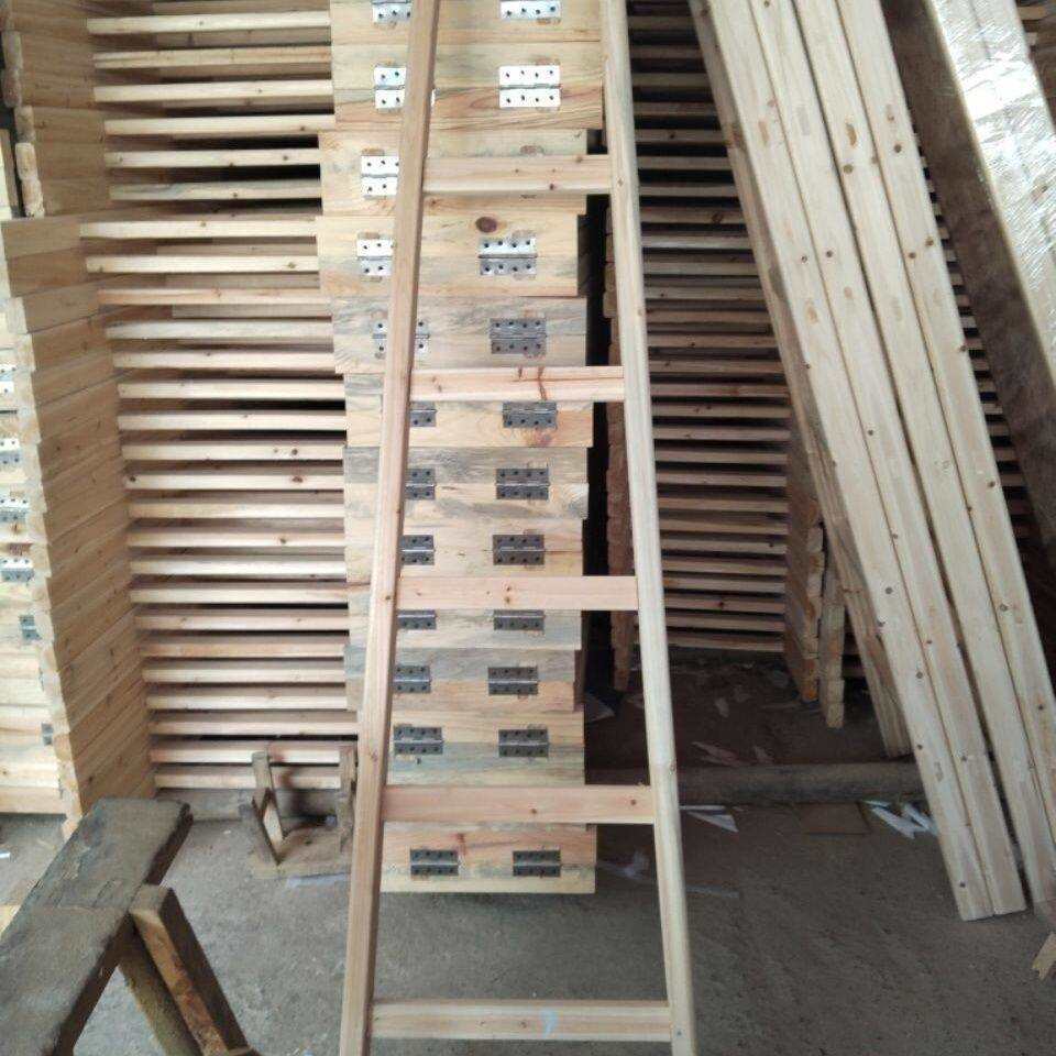 木质实木加强加厚加粗直梯单梯家用阁楼装修工程爬梯楼梯梯子
