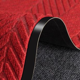 入户门地垫进店暴富商开红色地毯欢业迎光VYS临门垫外进室铺门口