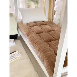 学生宿冬季加绒床垫软垫家用卧室单人床90褥X10GSX舍子垫9被租房