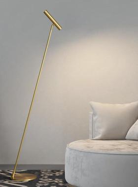卧现代约室床头简全公铜立式台灯创意设计感办YDJ85059直播间装饰
