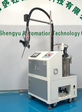 灌胶酯机小型抽真空悬臂式打滤胶机芯聚过漏器氨LQP灌胶点胶机黄