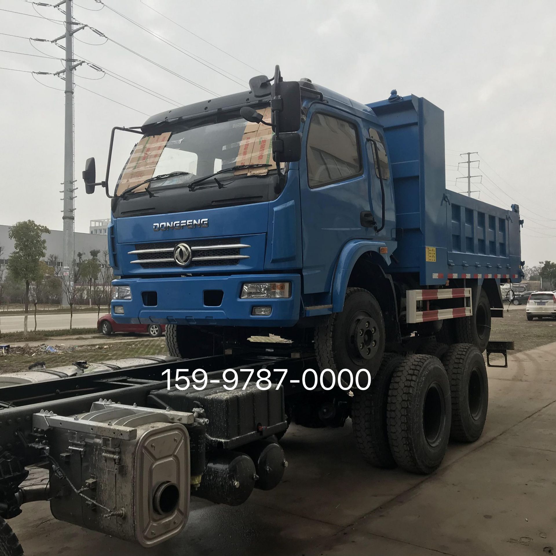 中型自卸车货车卡车 10吨8方柴油动力 右方向右舵4驱2驱 厂家直供