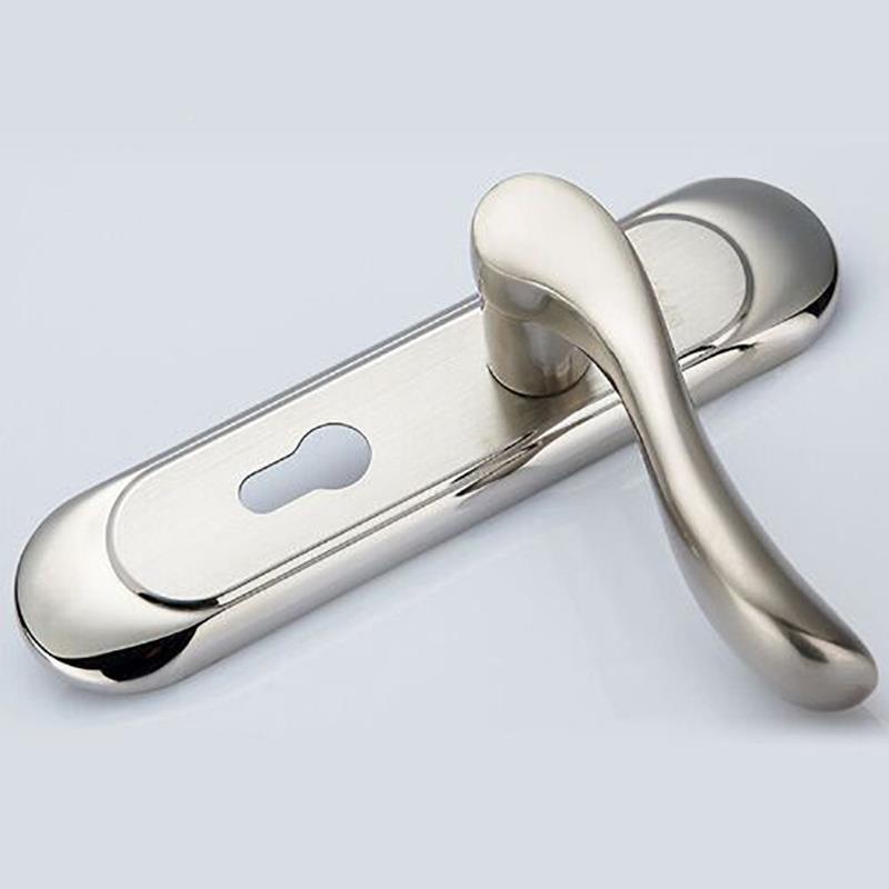 不锈钢轴式欧款不锈钢轴承新锁门卧室执手锁室内锁具木门锁