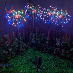 一YDHOK-地太拖蒲多阳能花公英灯户外烟太阳能草坪灯防水地插蒲公