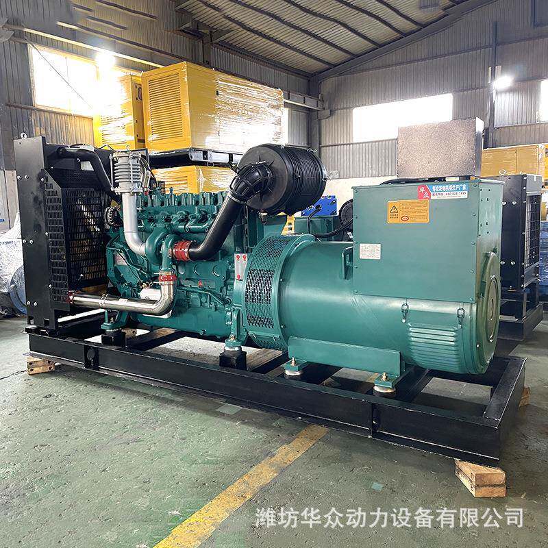 潍柴400kw发电机组5电00KVA柴油发厂机发电机组组工4机00千瓦发电