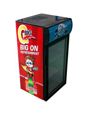 0L冷/藏柜冷藏柜带灯箱/酒吧冰SML-080L箱啤酒柜/饮料柜/8/便利店