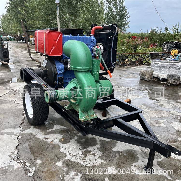 拉机传动轴连接水KD-CSB-6机八寸10寸混流水泵抽浇拖地灌溉排泵